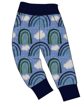 Load image into Gallery viewer, Soft Blue Rainbows Mens' Joggers and Jogger Shorts