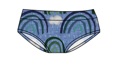 Load image into Gallery viewer, Soft Blue Rainbows Ladies' Underwear