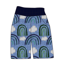 Load image into Gallery viewer, Soft Blue Rainbows Mens' Joggers and Jogger Shorts