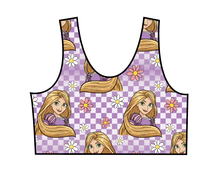 Load image into Gallery viewer, Tower Princess Check Swim Basic Swim Top