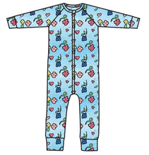 Load image into Gallery viewer, Soft Spring Floral Swim One Piece Rashguard Suit