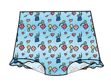 Load image into Gallery viewer, Soft Spring Floral Swim High Waisted Swim Bottoms