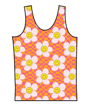 Load image into Gallery viewer, Smiley Floral Swim Basic Swim Top