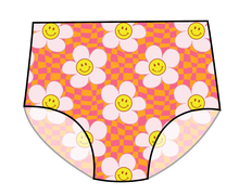Load image into Gallery viewer, Smiley Floral Swim Ladies' High Waisted Bikini Bottoms