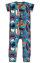 Load image into Gallery viewer, Surfing Alien Swim One Piece Rashguard Suit