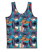 Load image into Gallery viewer, Surfing Alien Swim Basic Swim Top