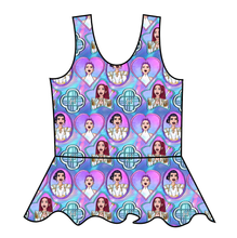 Load image into Gallery viewer, We are Hunters Swim Peplum Swim Top