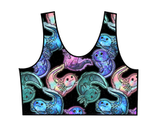 Load image into Gallery viewer, Galaxy Axolotl Swim Basic Swim Top