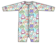 Load image into Gallery viewer, Mythical Squish Friends Swim One Piece Rashguard Suit