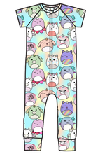 Load image into Gallery viewer, Mythical Squish Friends Swim One Piece Rashguard Suit