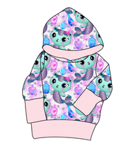 Load image into Gallery viewer, Mercat Grow With Me Hoodie (or Crewneck)