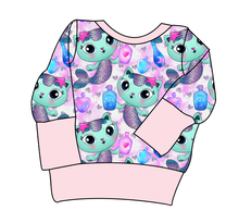 Load image into Gallery viewer, Mercat Grow With Me Hoodie (or Crewneck)