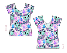 Load image into Gallery viewer, Mercat Ladies' Low Back Ballerina Tee