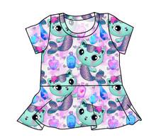 Load image into Gallery viewer, Mercat Peplum Top