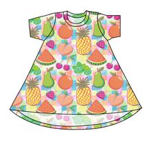 Load image into Gallery viewer, Tutti Fruiti Basic T-Shirt Dress