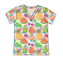 Load image into Gallery viewer, Tutti Fruiti Ladies' Slouchy V-Neck Tee