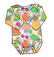 Load image into Gallery viewer, Tutti Fruiti Lap Neck Bodysuit