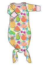 Load image into Gallery viewer, Tutti Fruiti Newborn Knotted Gown