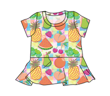 Load image into Gallery viewer, Tutti Fruiti Peplum Top