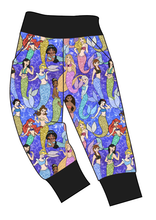 Load image into Gallery viewer, Royal Mermaids Basic Joggers And Jogger Shorts
