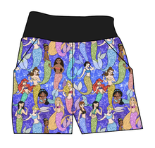 Load image into Gallery viewer, Royal Mermaids Basic Joggers And Jogger Shorts