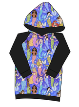 Load image into Gallery viewer, Royal Mermaids Classic Hoodie (or Crewneck)