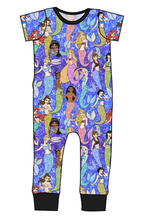 Load image into Gallery viewer, Royal Mermaids Emmett Pants And Shorts T-Shirt Romper