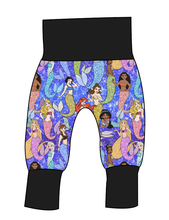 Load image into Gallery viewer, Royal Mermaids Grow With Me Pants And Shorts