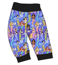 Load image into Gallery viewer, Royal Mermaids Ladies' Joggers and Jogger Shorts