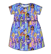 Load image into Gallery viewer, Royal Mermaids Play Dress