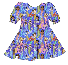 Load image into Gallery viewer, Royal Mermaids Prairie Dress