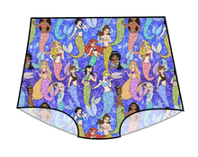 Load image into Gallery viewer, Royal Mermaids Swim Ladies' High Waisted Bikini Bottoms