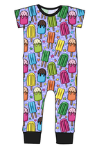 Load image into Gallery viewer, Rainbow Pops Emmett Pants And Shorts T-Shirt Romper