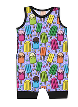 Load image into Gallery viewer, Rainbow Pops Emmett Pants And Shorts T-Shirt Romper