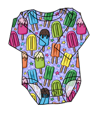 Load image into Gallery viewer, Rainbow Pops Lap Neck Bodysuit
