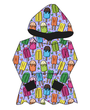 Load image into Gallery viewer, Rainbow Pops Peplum Hoodie (or Crewneck)