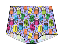 Load image into Gallery viewer, Rainbow Pops Swim Ladies' High Waisted Bikini Bottoms