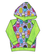 Load image into Gallery viewer, Rainbow Pops Classic Hoodie (or Crewneck)