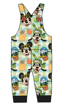 Load image into Gallery viewer, Rad Picnic Pals Overalls and Shortalls