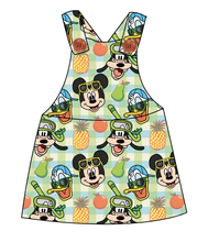Load image into Gallery viewer, Rad Picnic Pals Skirt-Alls