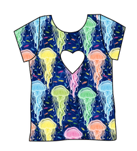 Load image into Gallery viewer, Jellyfish Cambria Heart Back Tee