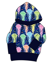 Load image into Gallery viewer, Jellyfish Grow With Me Hoodie (or Crewneck)
