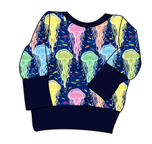 Load image into Gallery viewer, Jellyfish Grow With Me Hoodie (or Crewneck)