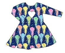 Load image into Gallery viewer, Jellyfish Molly Heart Back Twirly Dress