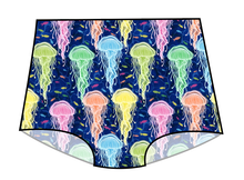 Load image into Gallery viewer, Jellyfish Swim Ladies' High Waisted Bikini Bottoms