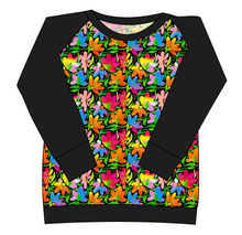 Load image into Gallery viewer, Electric Floral Ladies' Classic Crewneck