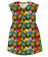 Load image into Gallery viewer, Electric Floral Ladies' Play Dress