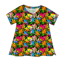 Load image into Gallery viewer, Electric Floral Ladies' Swing Tee