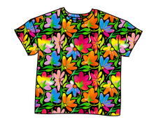 Load image into Gallery viewer, Electric Floral Oversized Tee