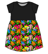 Load image into Gallery viewer, Electric Floral Play Dress